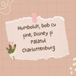 Humboldt, bob cu șine, Disney și Palatul Charlottenburg